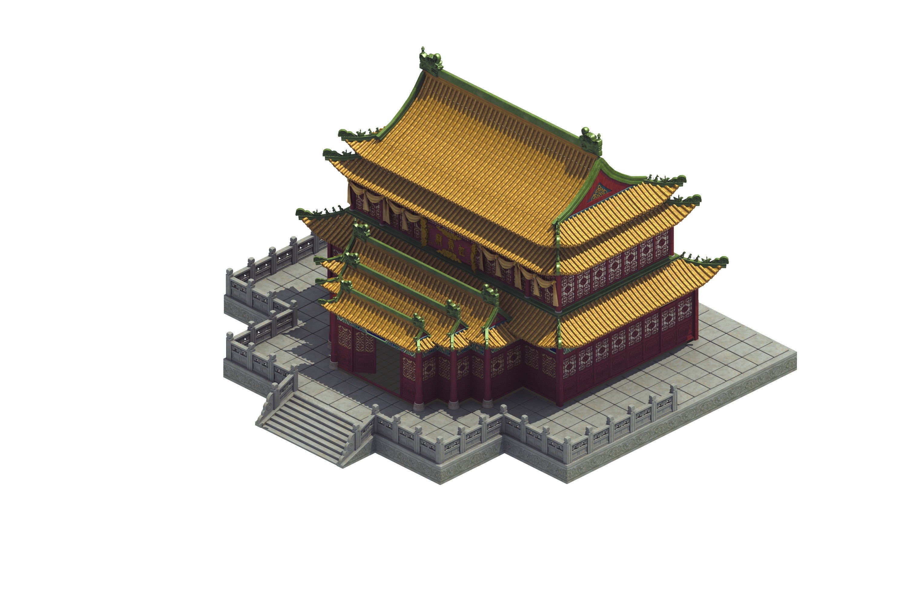 Palace - Basilica 06 3D model_1