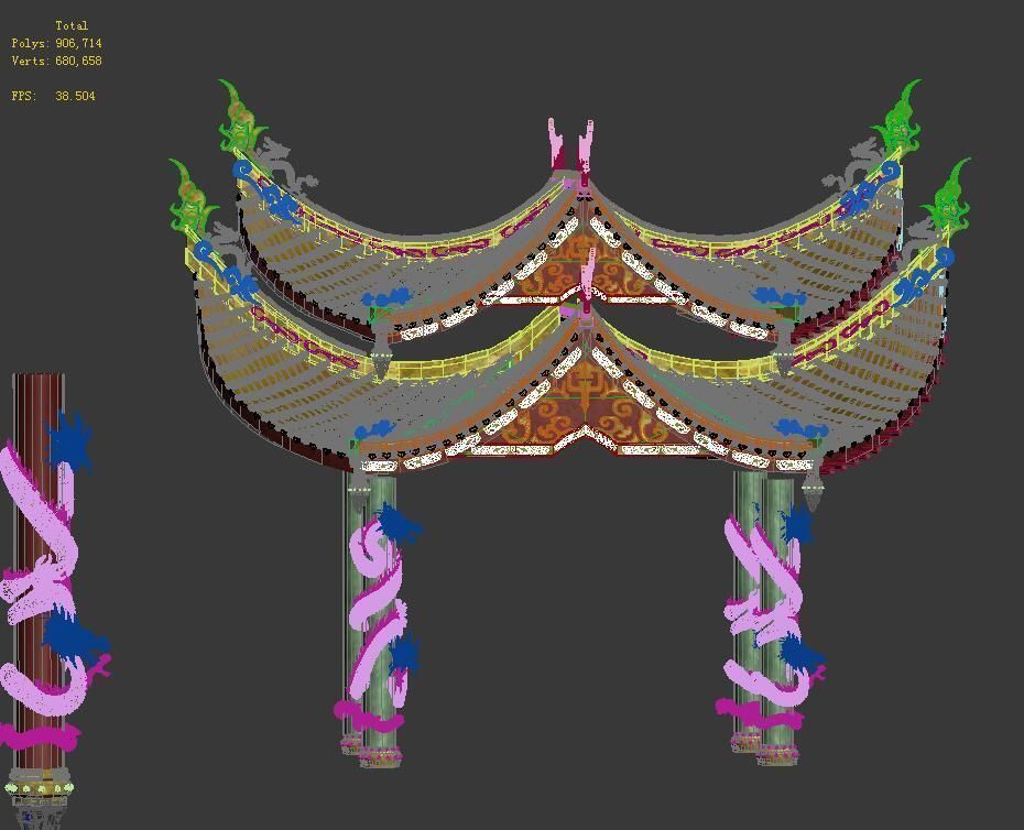 Palace - Great Palace 3D model_3