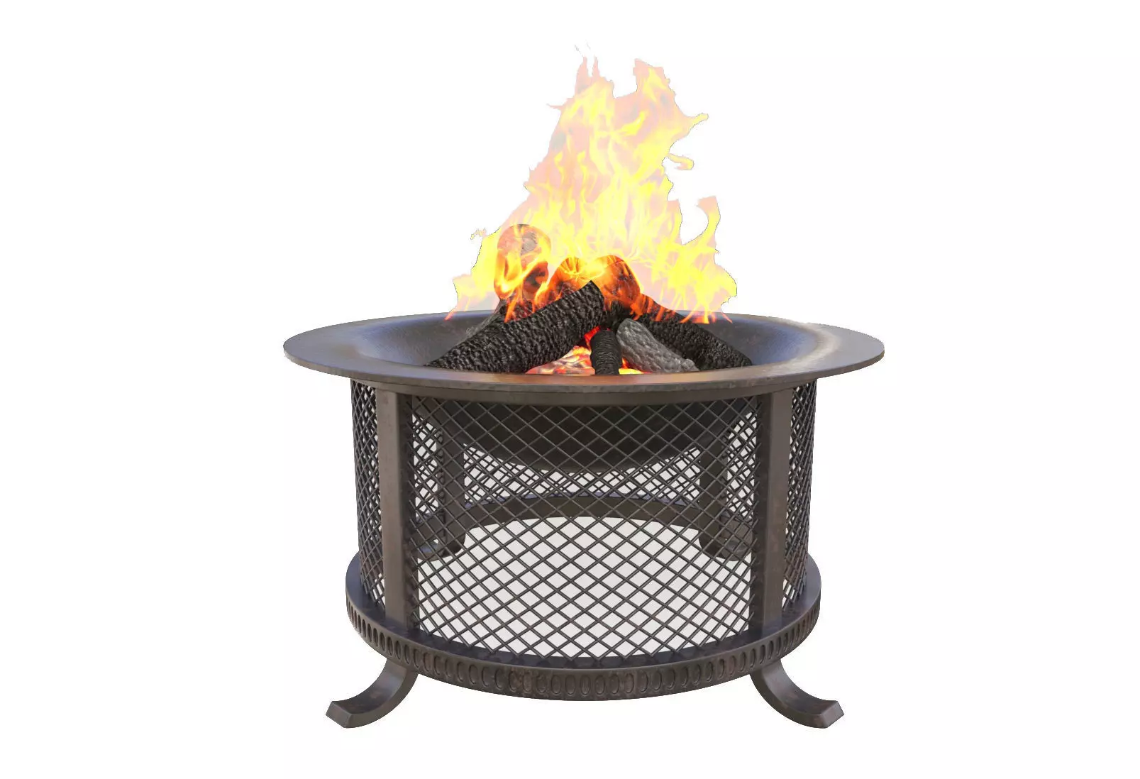 fire pit 3D model