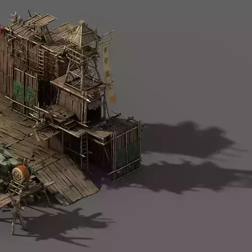 Yellow towel army battle - the door