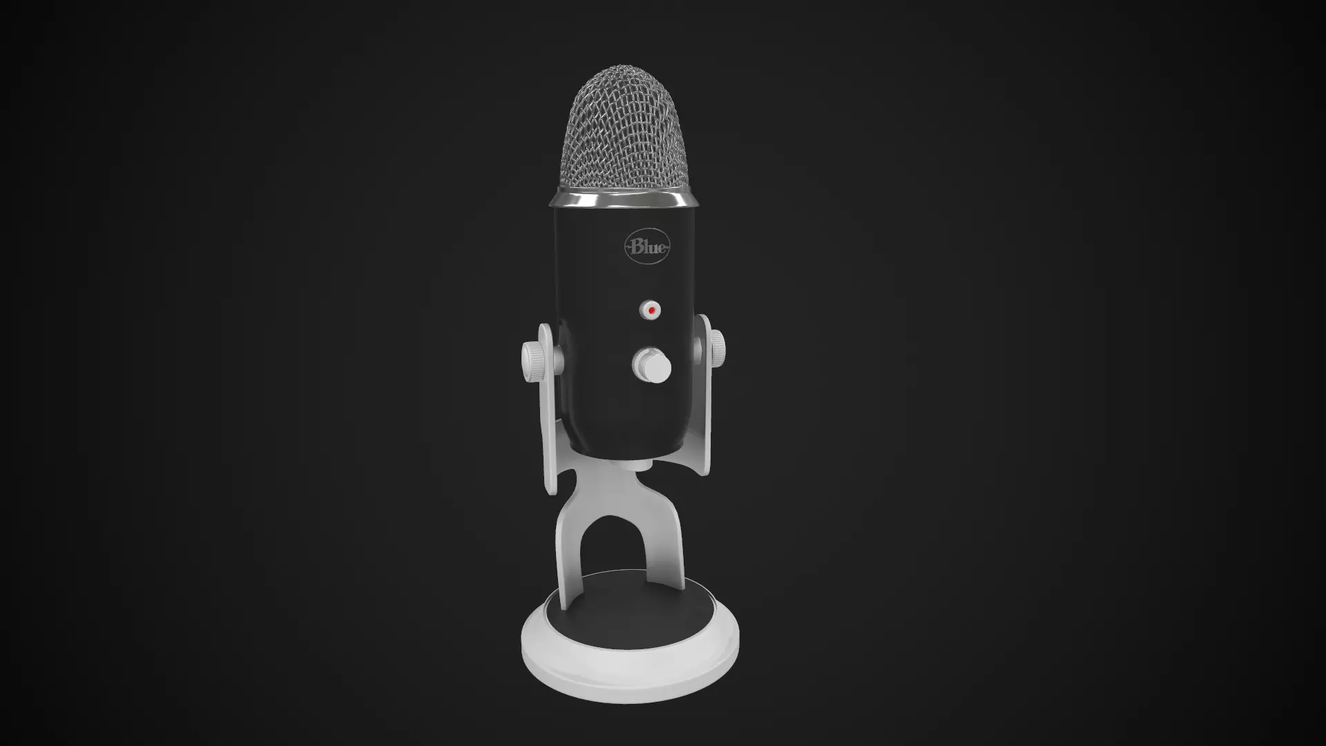 Microphone 3D model_0