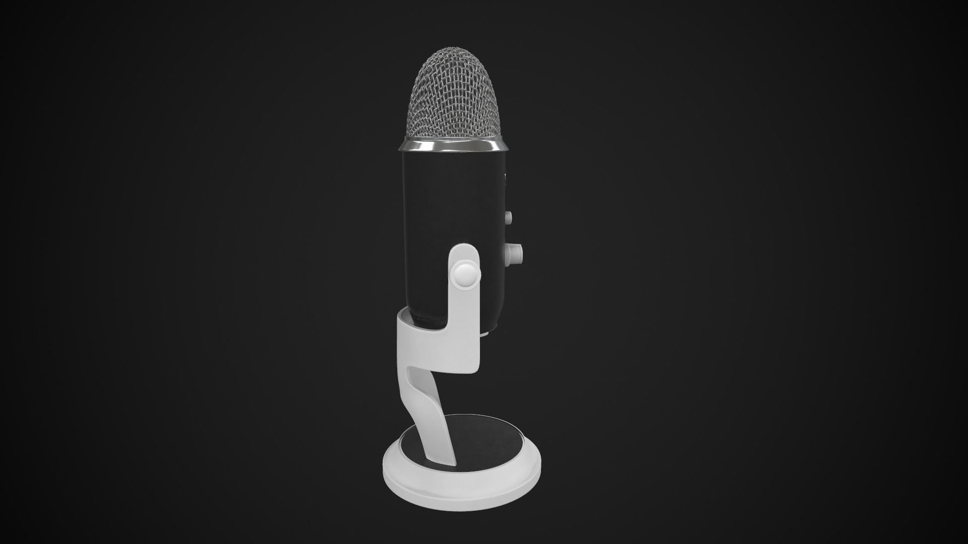 Microphone 3D model_2