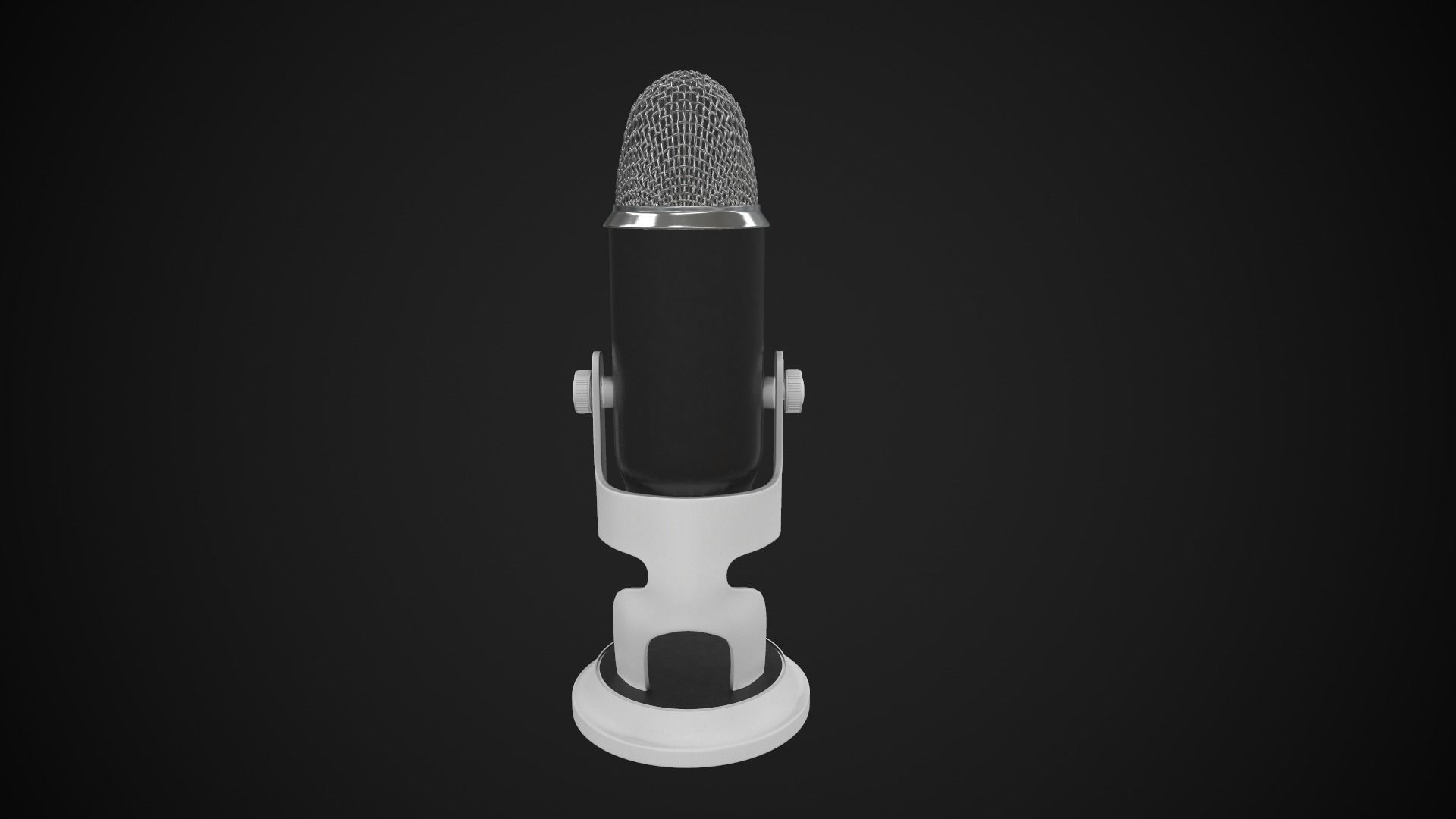 Microphone 3D model_3