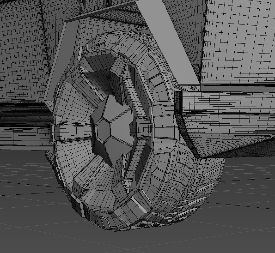 Tesla Cyber truck 3D model_8