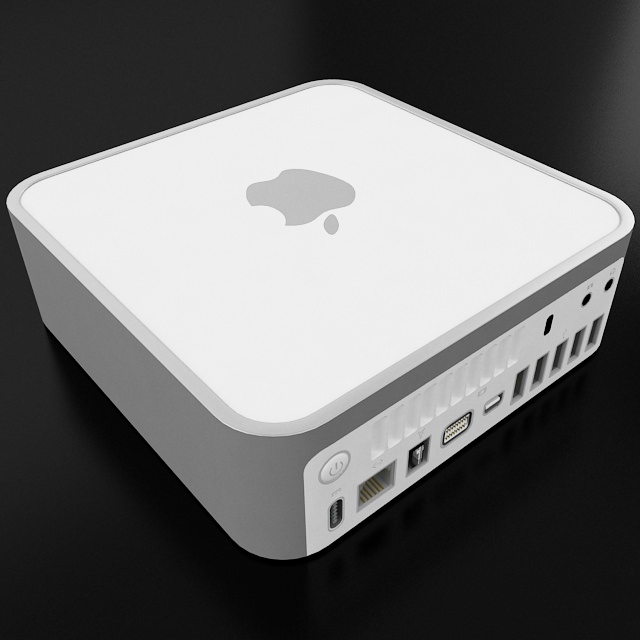 Mac Mini 3D model_1