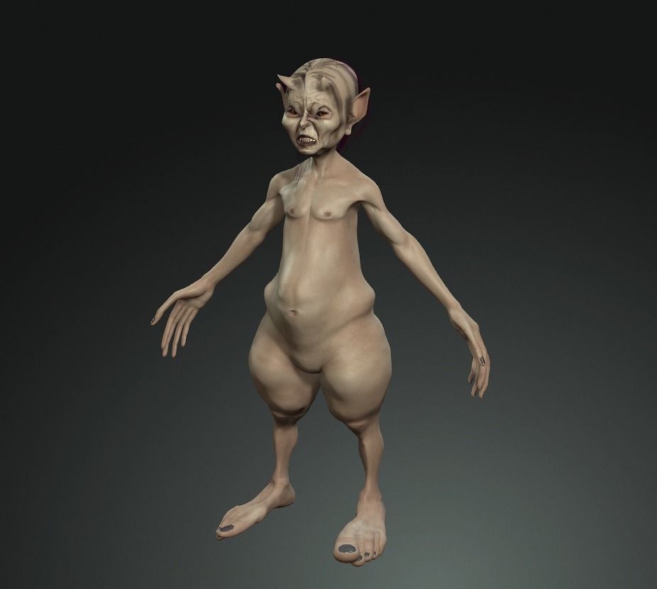 The Devil Child 3D model_2