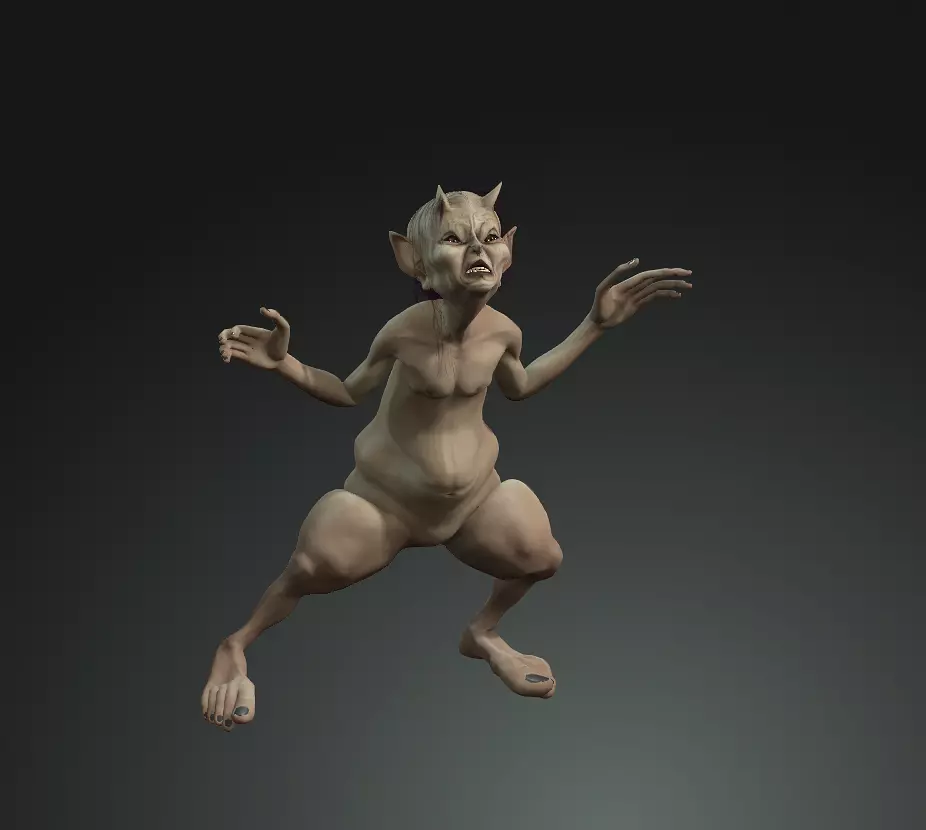 The Devil Child 3D model_0