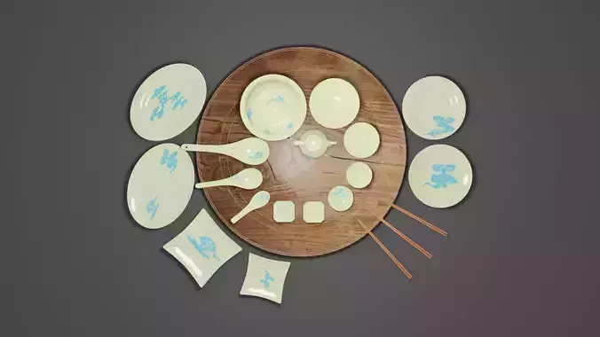 Vietnam Tableware Set