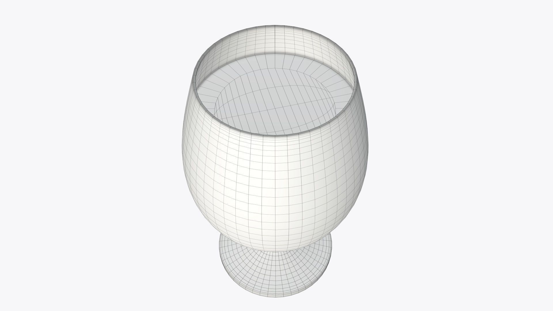 Pokal with orange juice 3D model_3