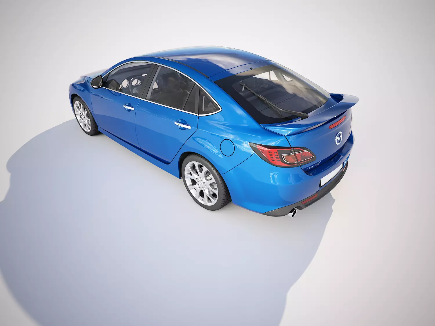 Mazda 6 subaru legacy - subaru legacy 3D model_0