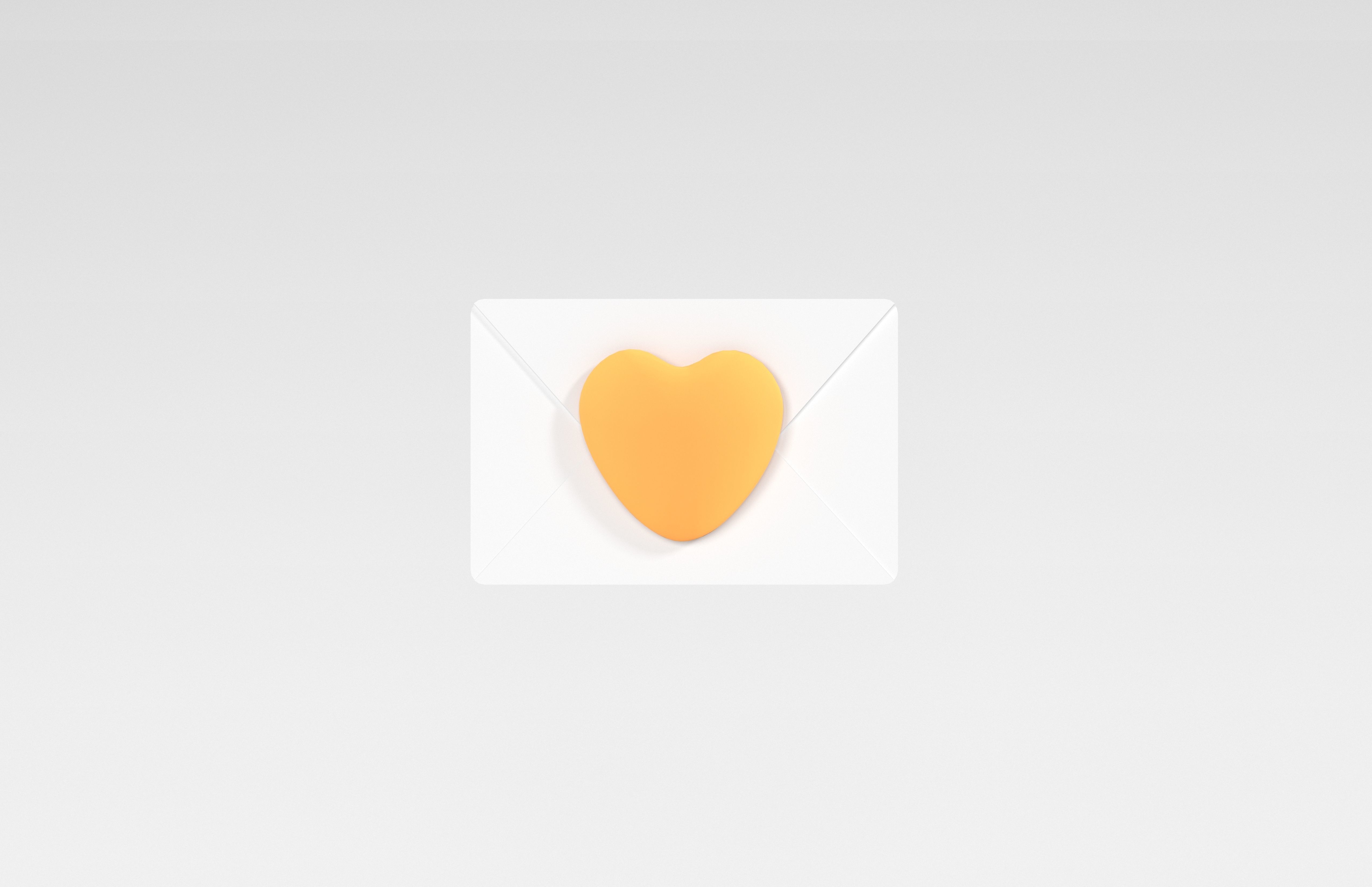 Love Letter v1 002 Low-poly 3D model_1