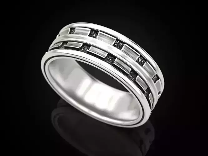 Men band ring 6