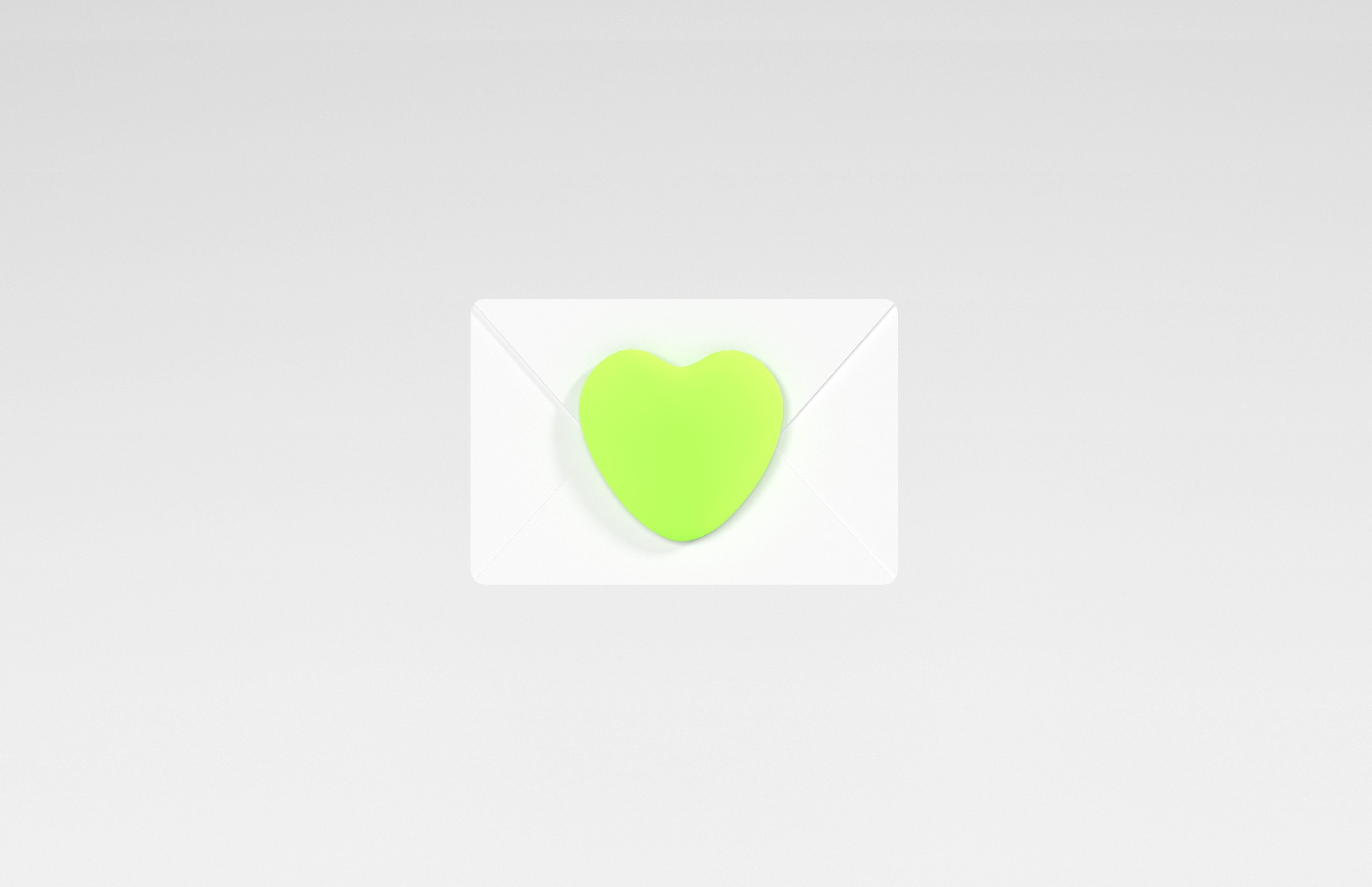 Love Letter v1 004 Low-poly 3D model_1