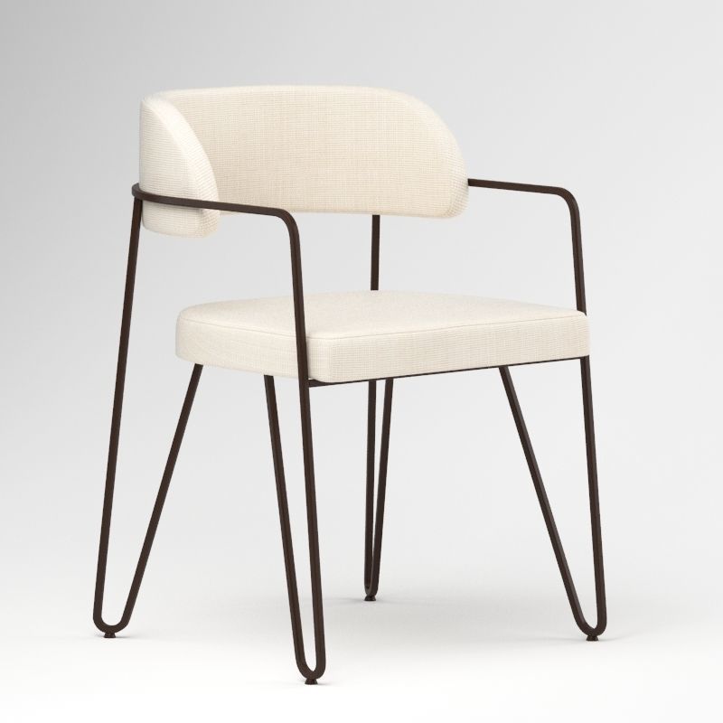 Jacques Quinet chair 3D model_1