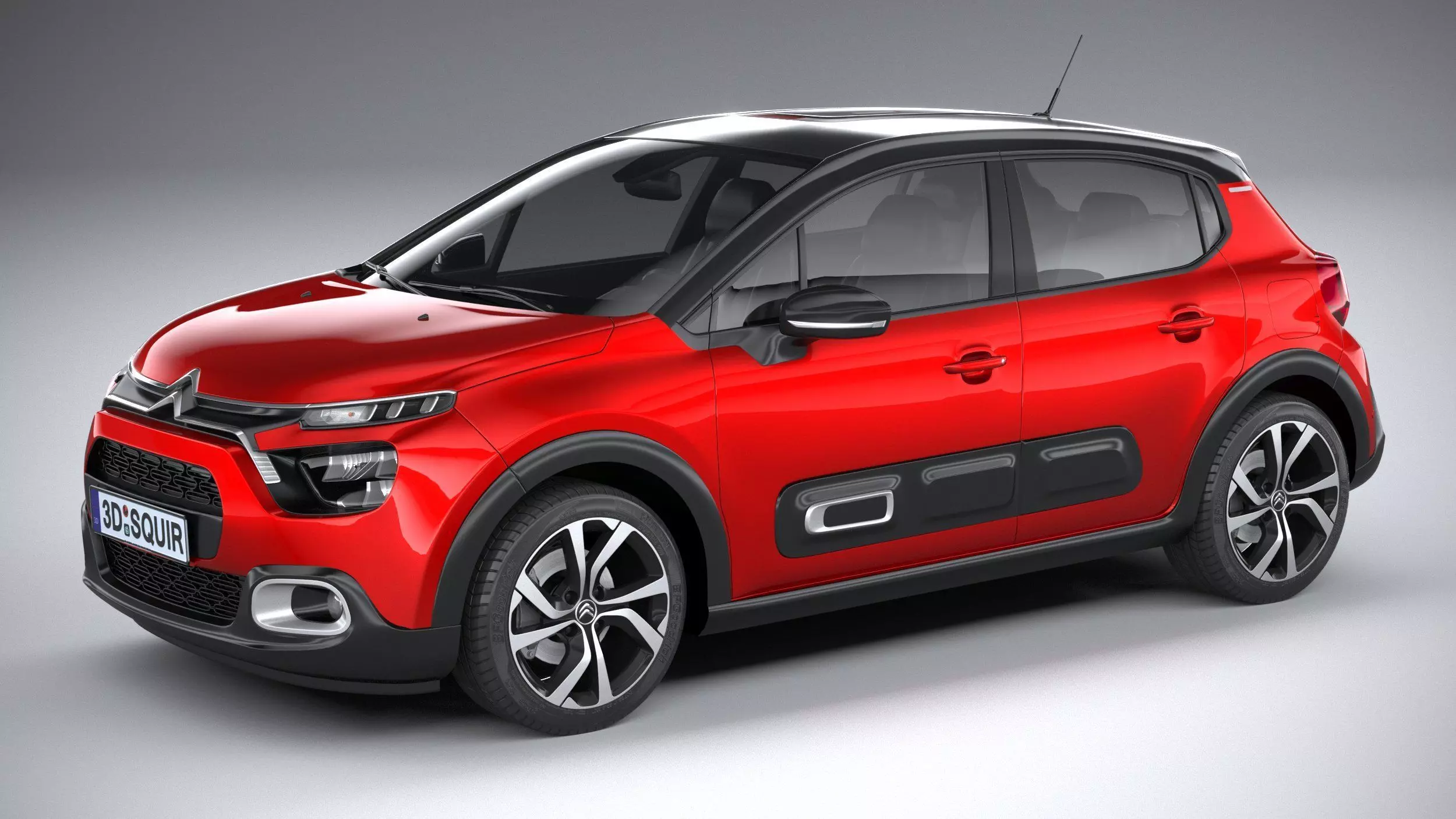 Citroen C3 2020 3D model