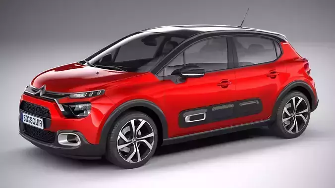 Citroen C3 2020 3D model