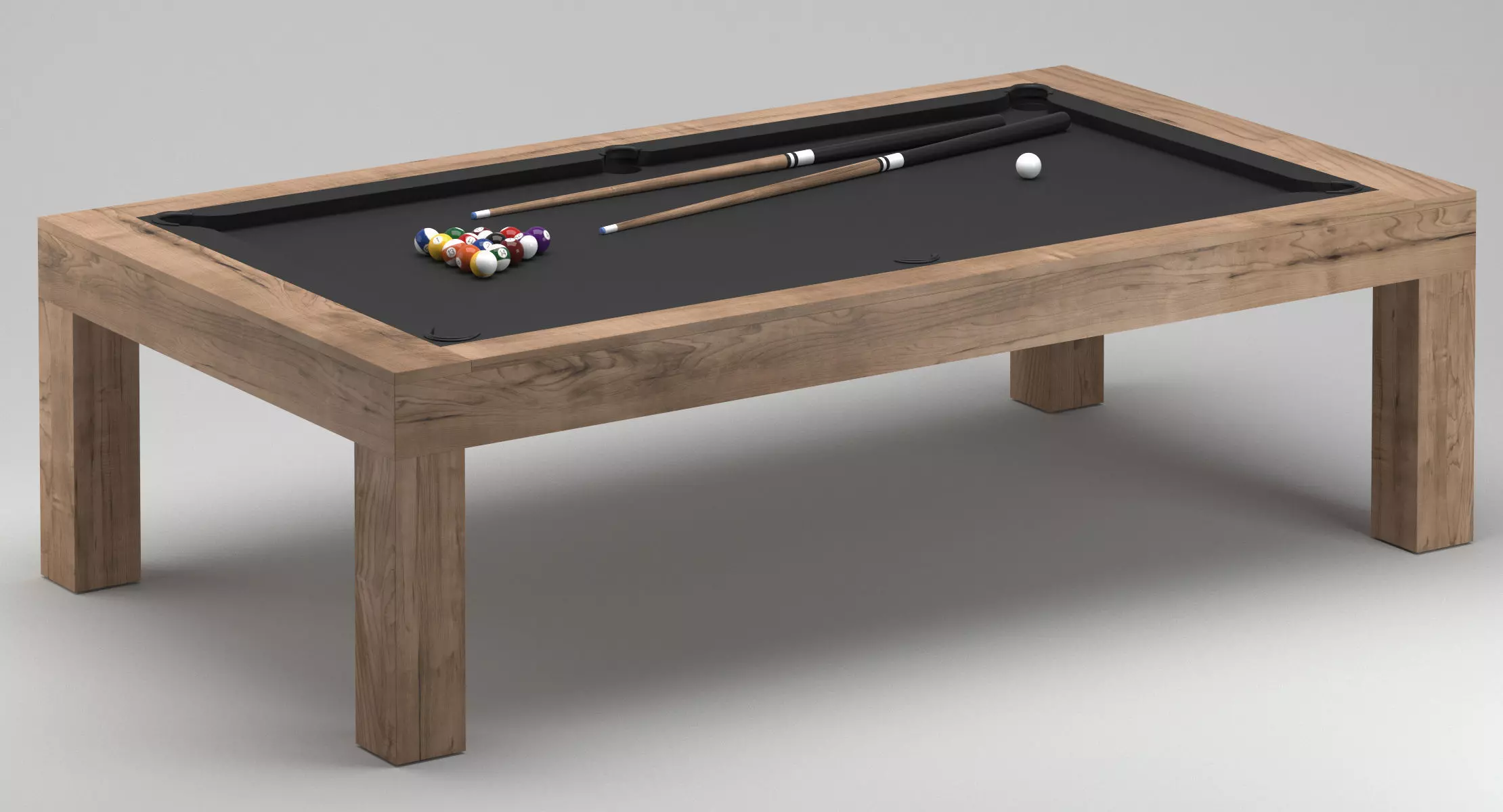 James Perse Billard Pool Table 3D model_0