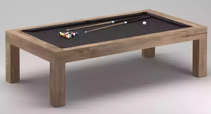 James Perse Billard Pool Table 3D model