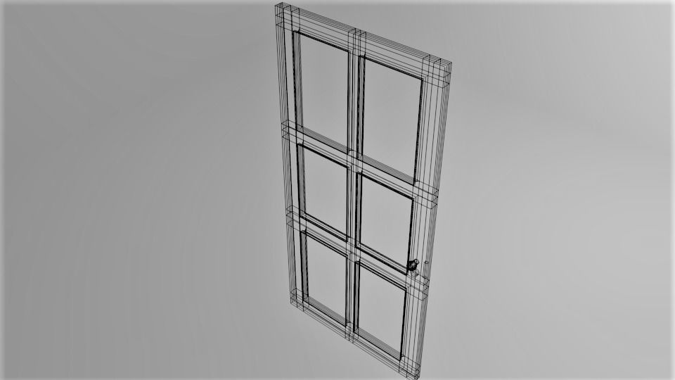 Door 1 3D model_5