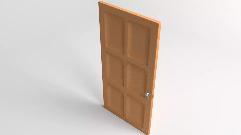 Door 1 3D model_0