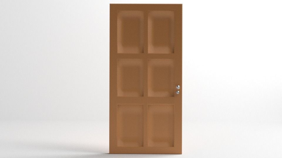 Door 1 3D model_1
