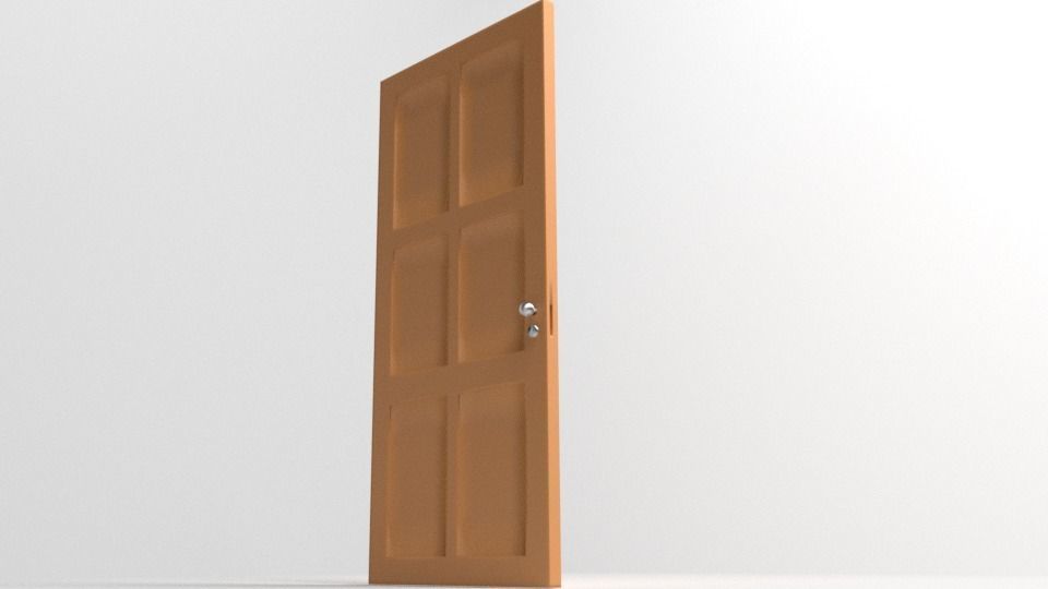 Door 1 3D model_3