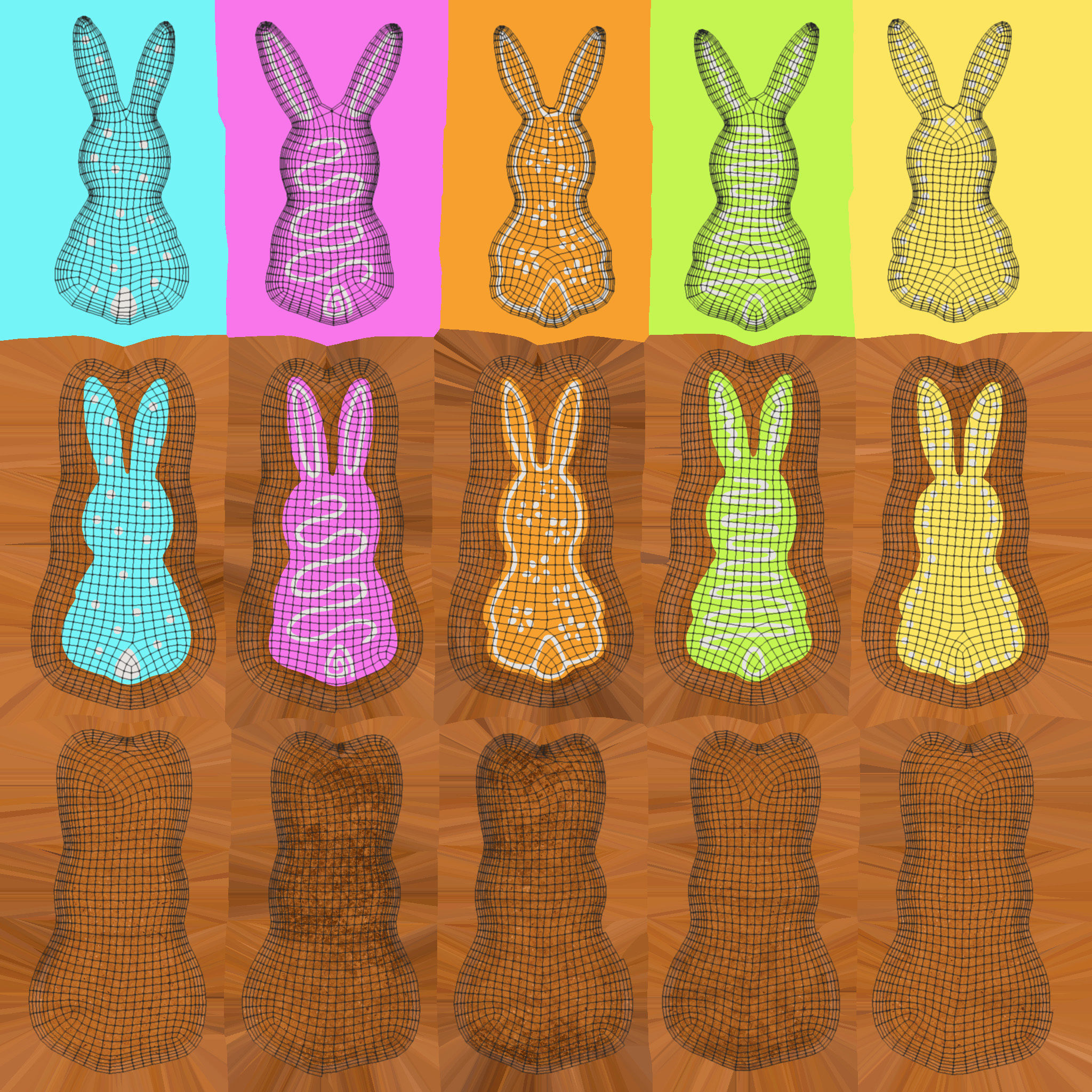 Easter Cookies 3D model_10