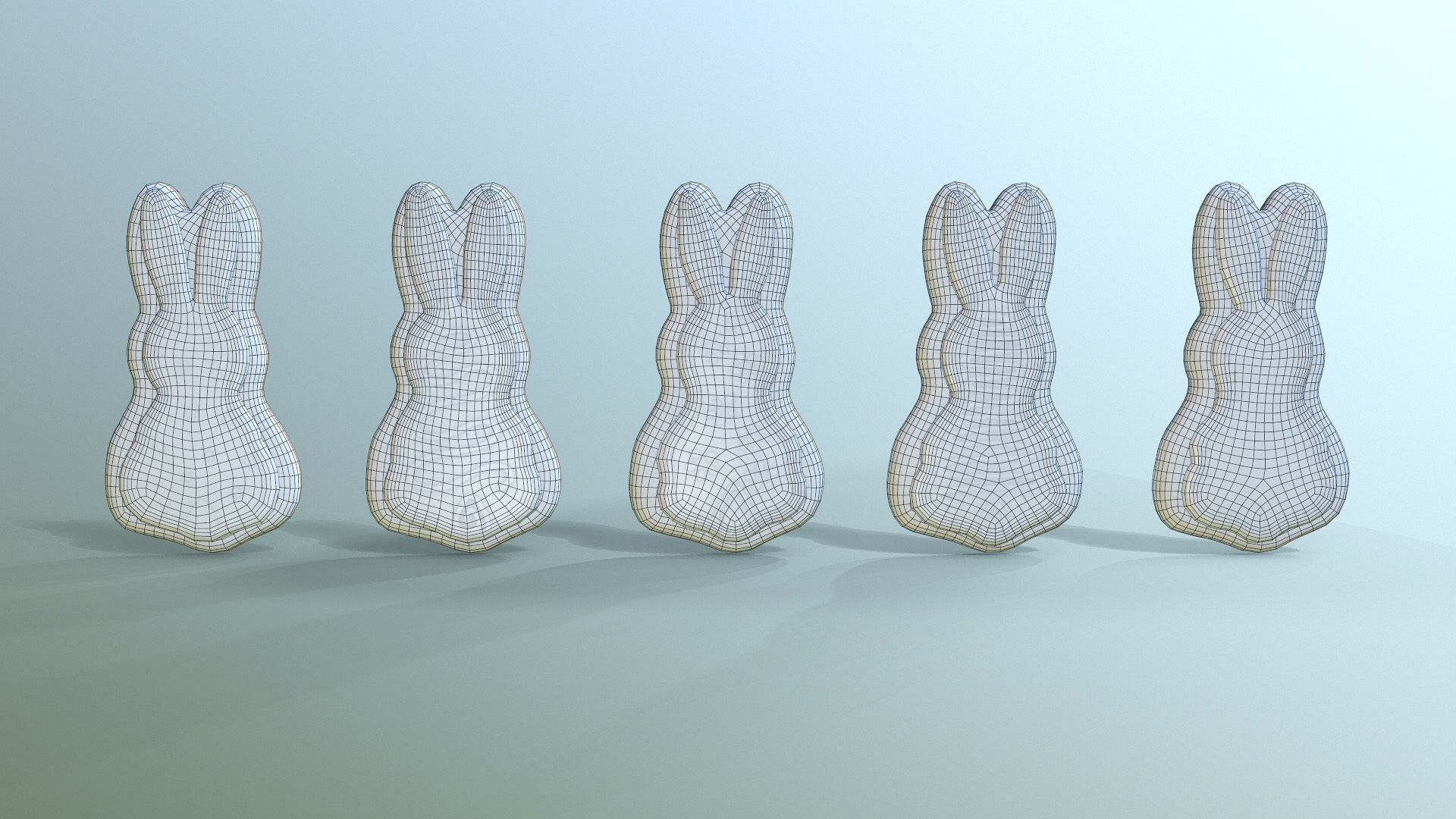 Easter Cookies 3D model_8