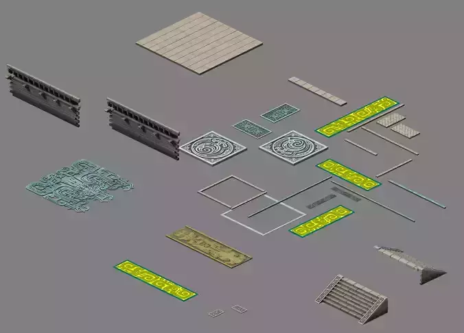 Building floor - components