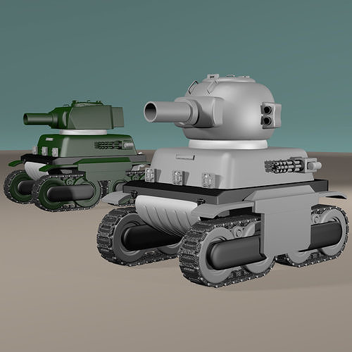 Super Tank 3D model