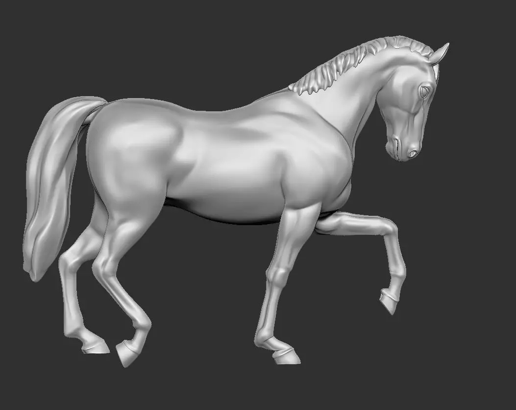 Horse - Walk 3D print model