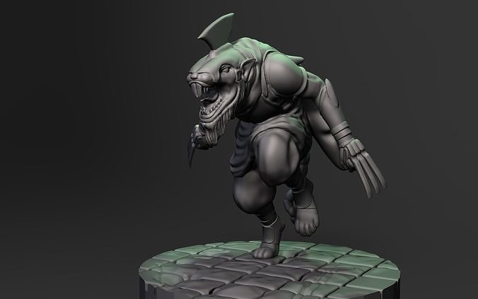 Nezumi Ninja Boss 3D print model