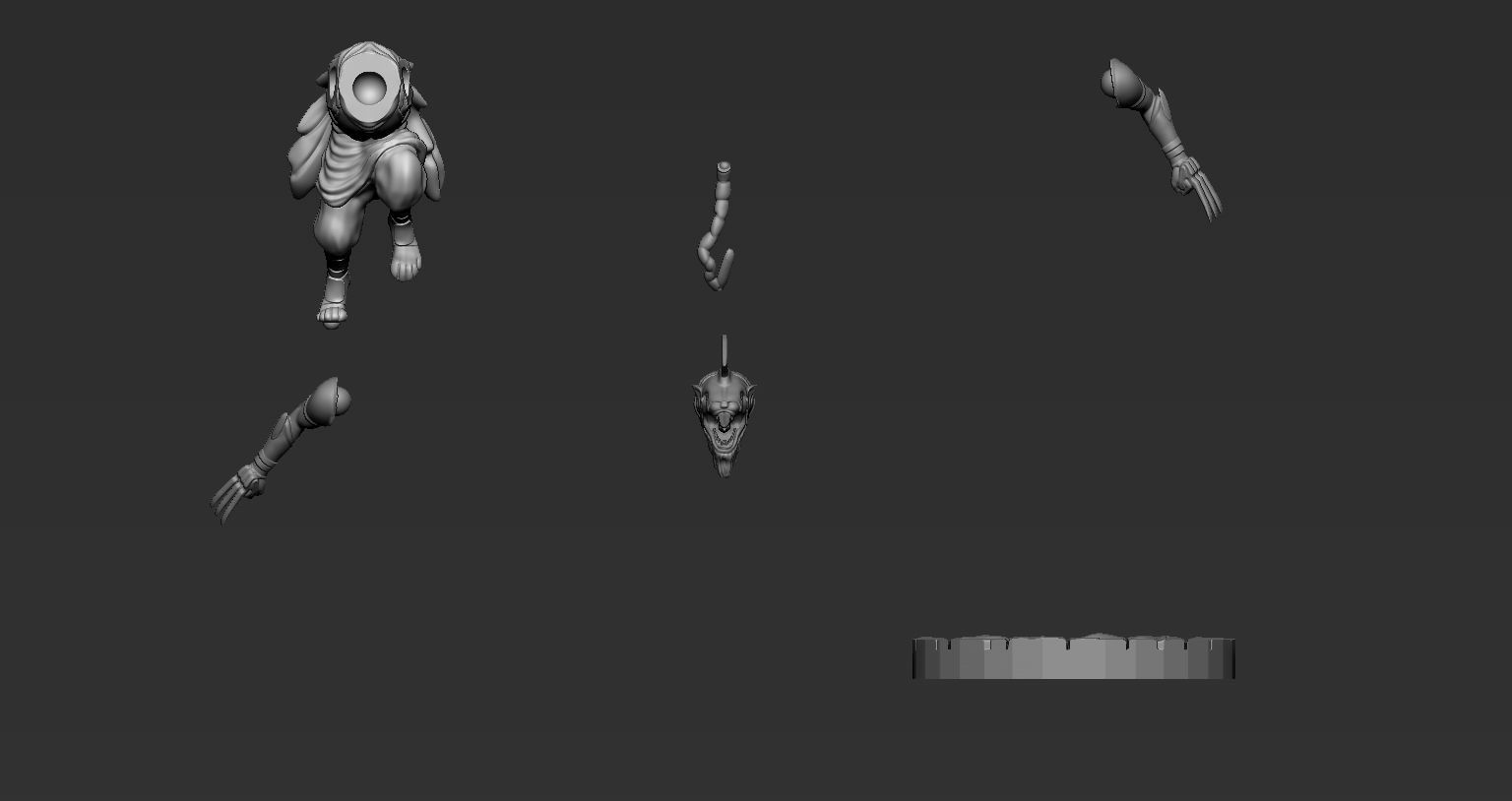 Nezumi Ninja Gang 3D print model_11