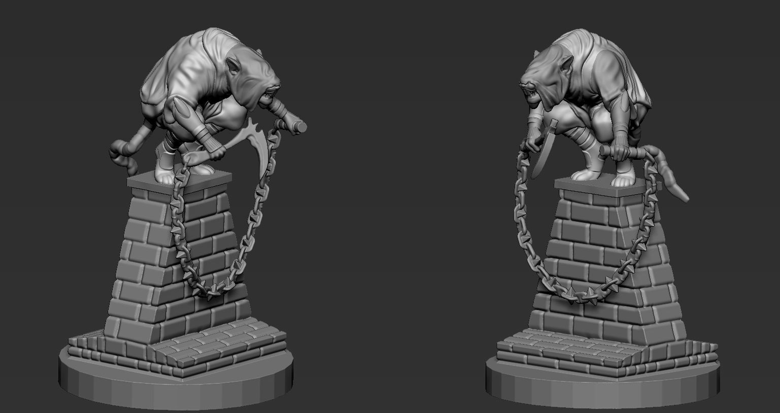 Nezumi Ninja Gang 3D print model_16