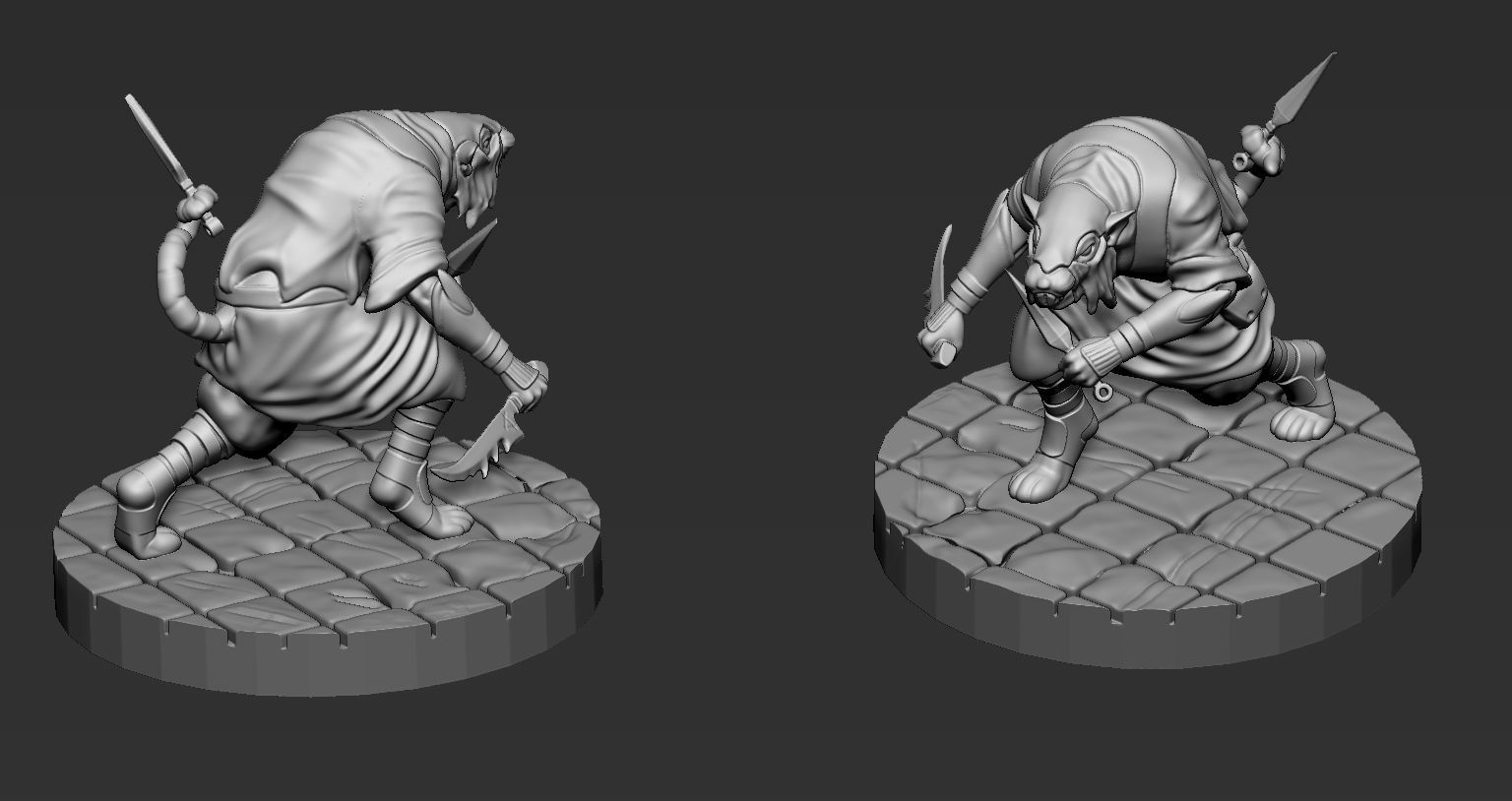 Nezumi Ninja Gang 3D print model_31