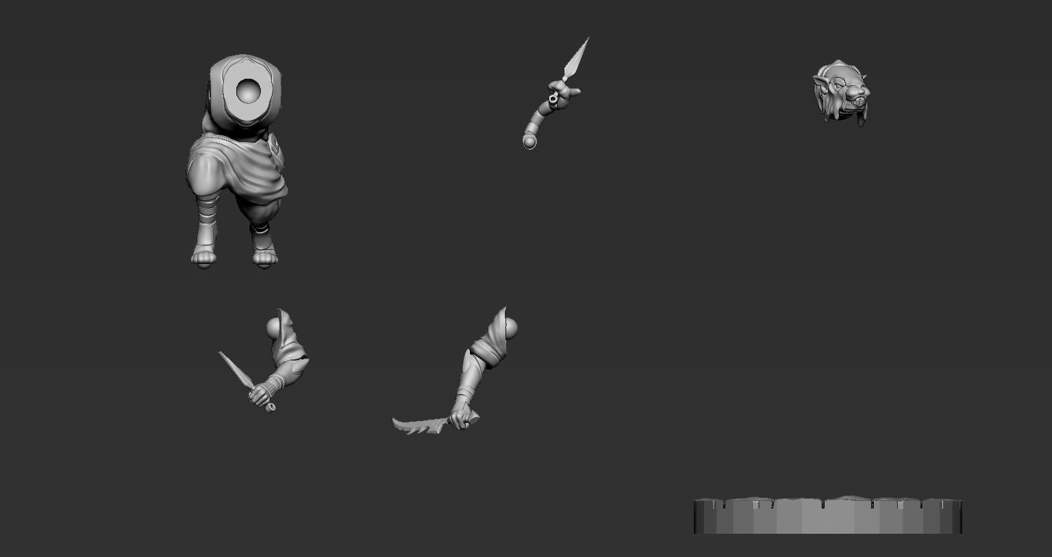 Nezumi Ninja Gang 3D print model_30