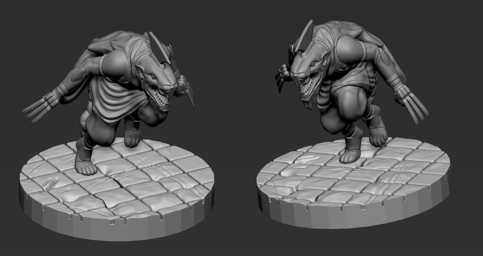 Nezumi Ninja Gang 3D print model_12