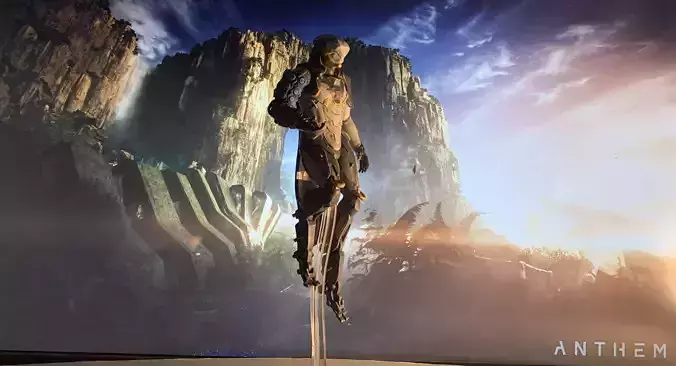 Anthem Storm Javelin and Colossus Legs 3D print model