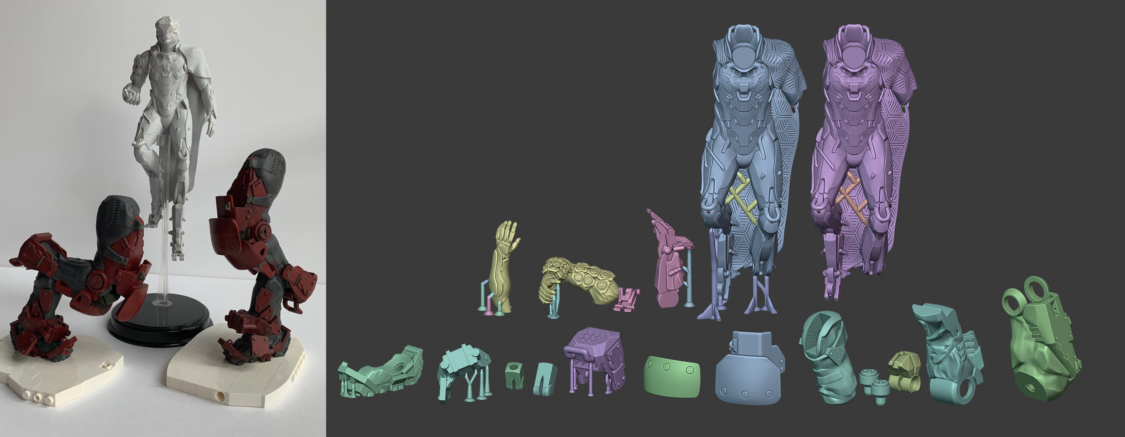 Anthem Storm Javelin and Colossus Legs 3D print model_16