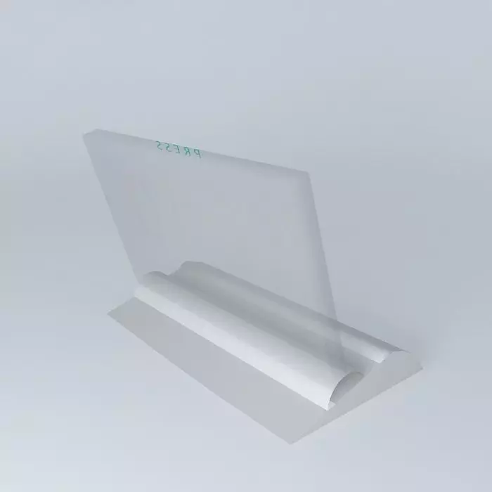 P R E S S Electronic Clock 73Kb Free 3D model