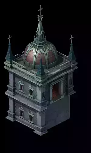 tower building 3D model