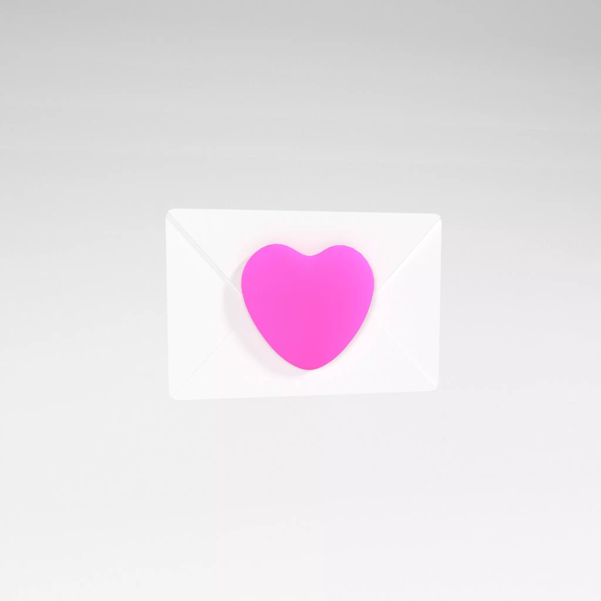 Love Letter v1 008 Low-poly 3D model_0