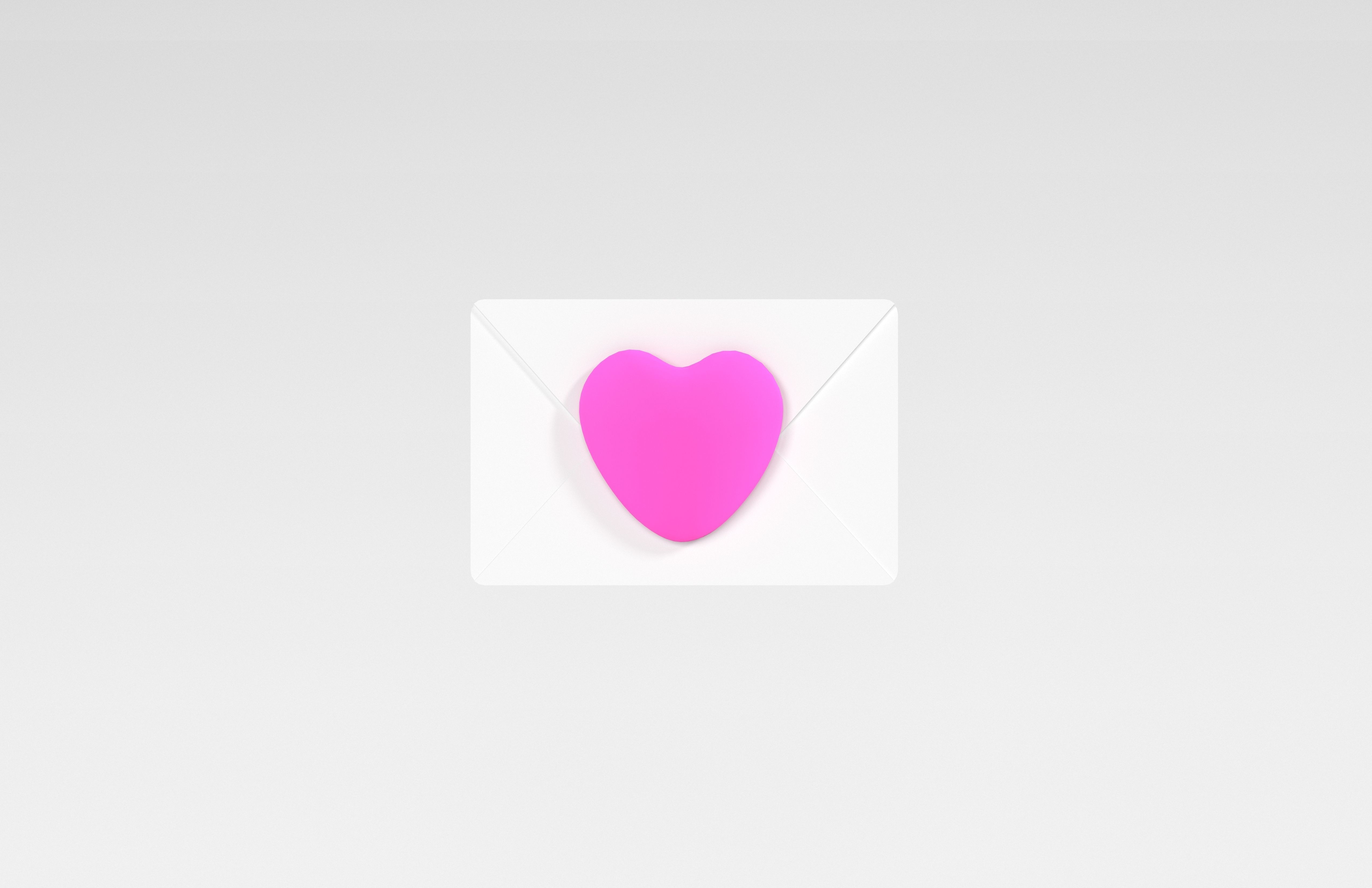 Love Letter v1 008 Low-poly 3D model_1