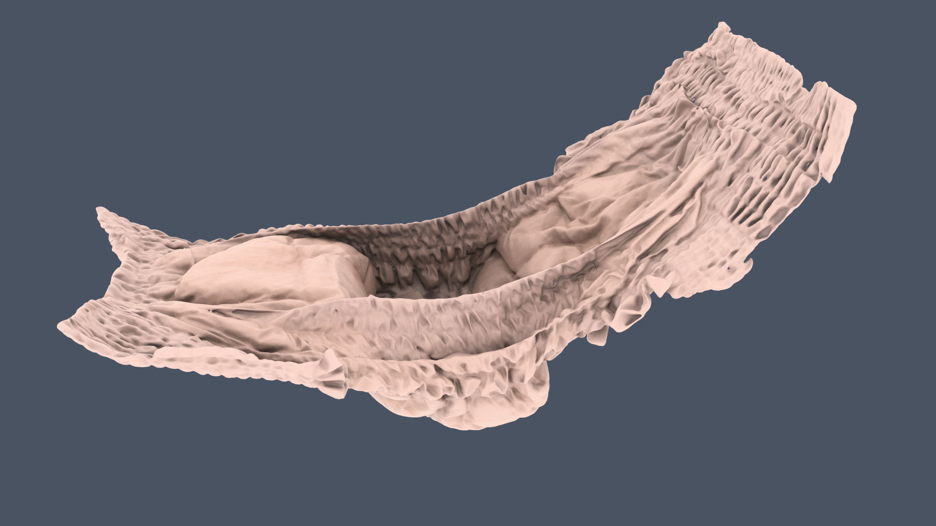 Diaper toilet paper 3D model_11