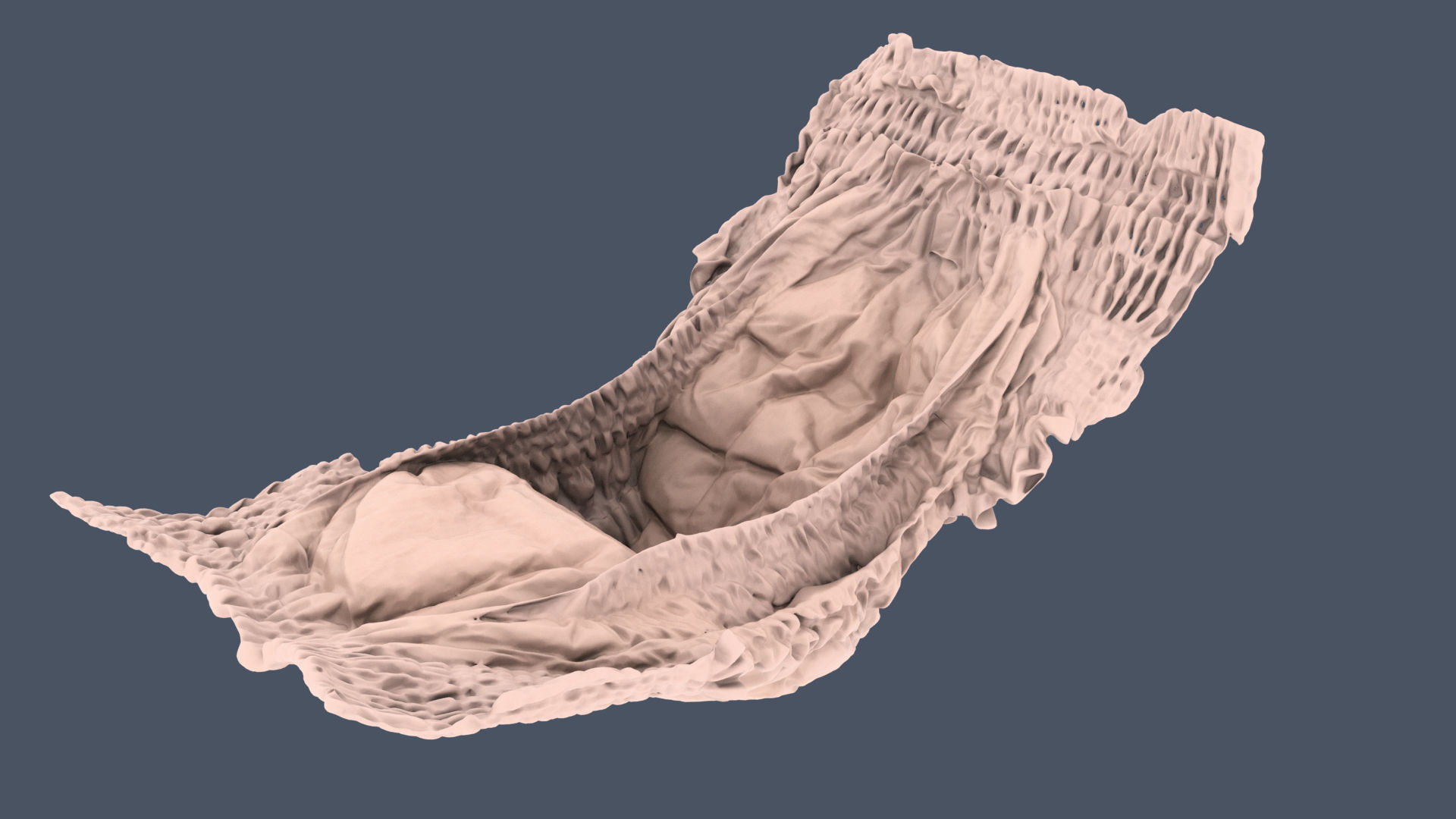 Diaper toilet paper 3D model_12