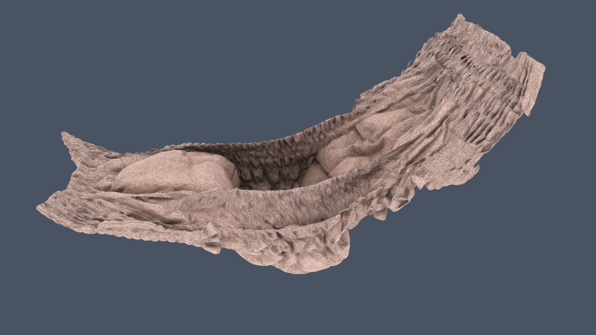 Diaper toilet paper 3D model_7