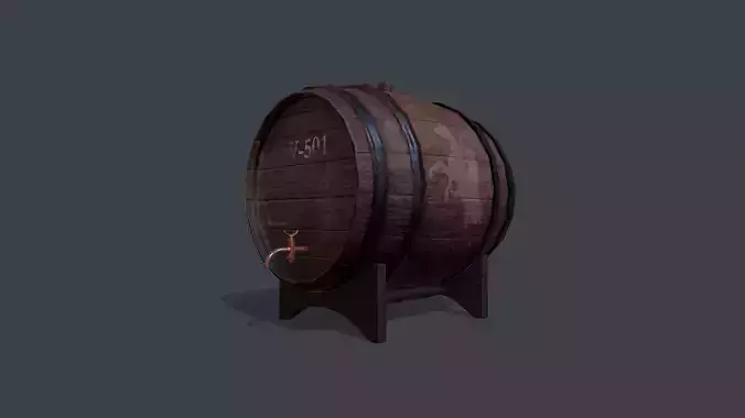 wine barrel for game