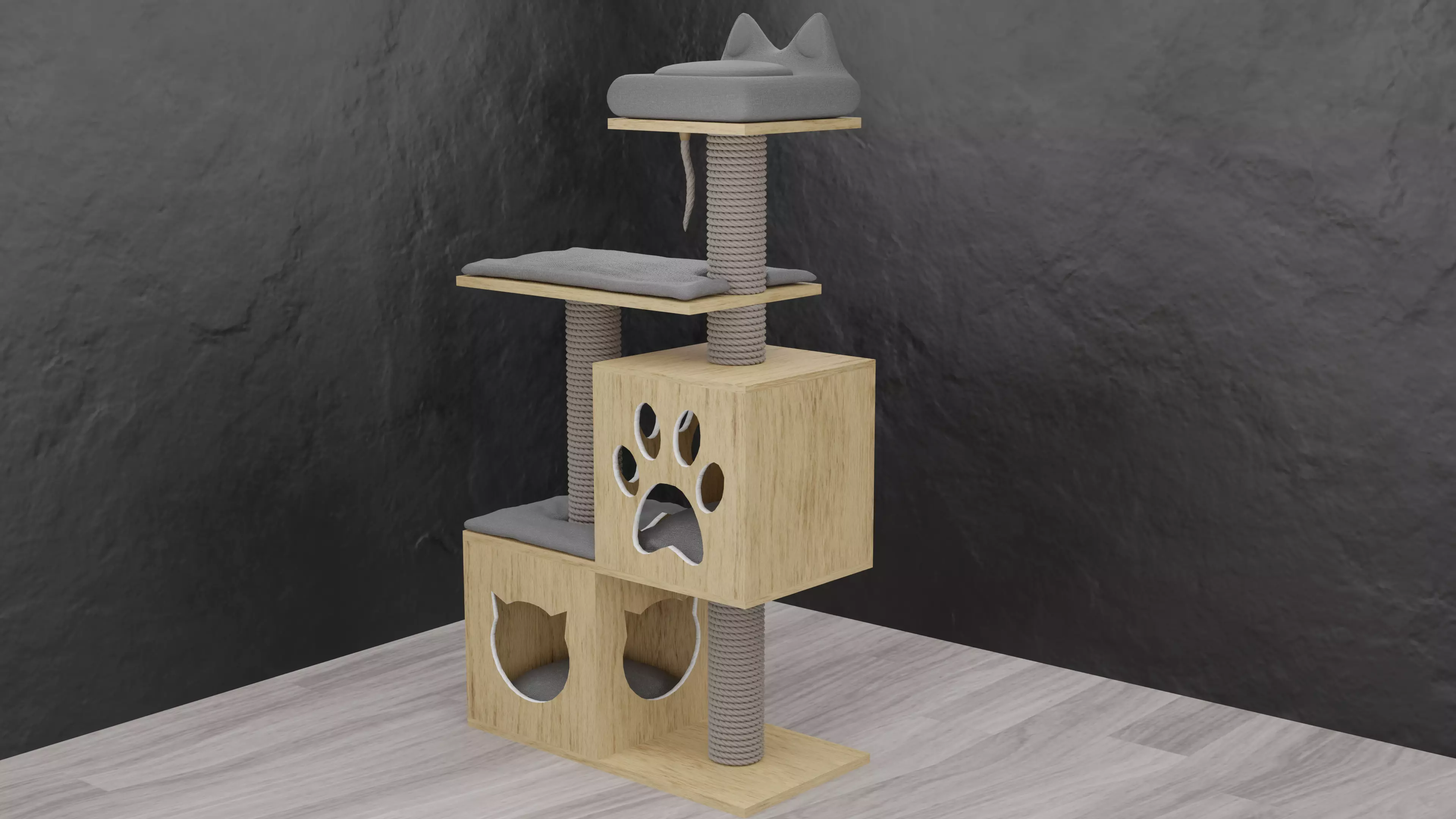 Cat Tree Free 3D model
