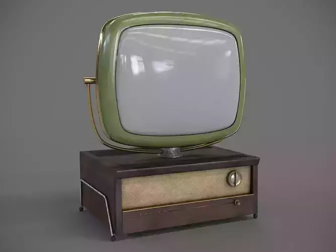 Philco Predicta Low-poly 3D model