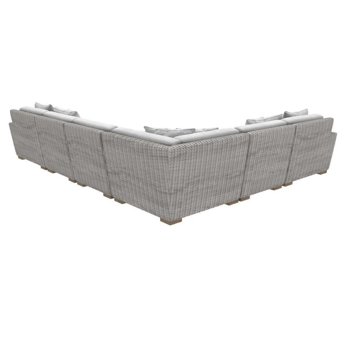 Restoration hardware BIARRITZ MODULAR L-SECTIONAL sofa 3D model_5